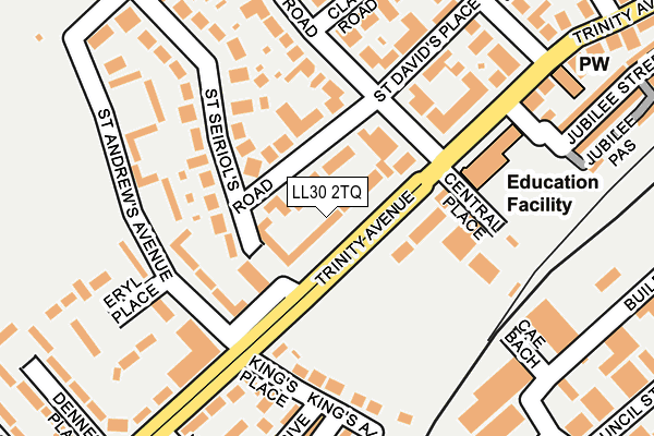 LL30 2TQ map - OS OpenMap – Local (Ordnance Survey)