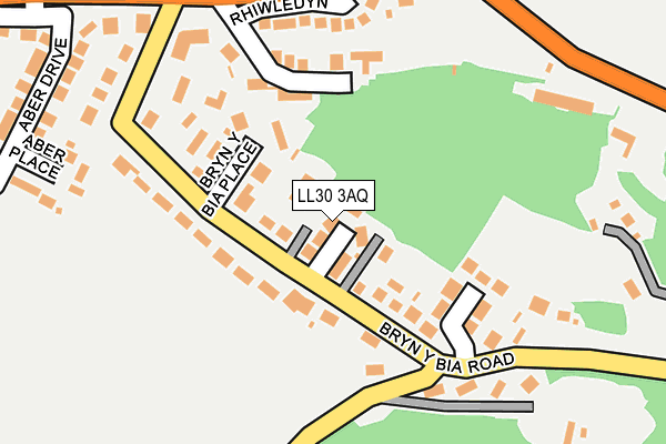 LL30 3AQ map - OS OpenMap – Local (Ordnance Survey)