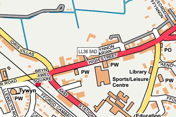Map of LEWIS BAKER LIMITED at local scale