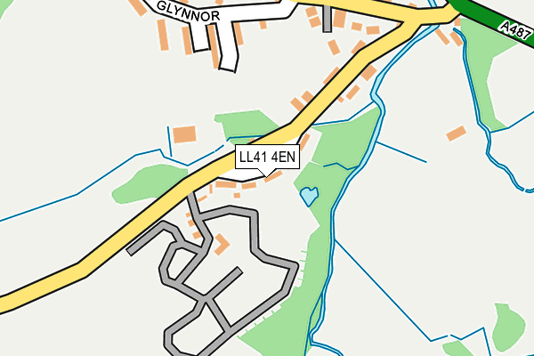 LL41 4EN map - OS OpenMap – Local (Ordnance Survey)