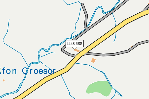 LL48 6SS map - OS OpenMap – Local (Ordnance Survey)