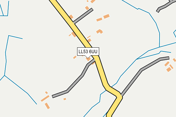 LL53 6UU map - OS OpenMap – Local (Ordnance Survey)
