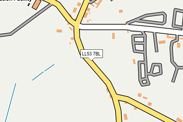 LL53 7BL map - OS OpenMap – Local (Ordnance Survey)