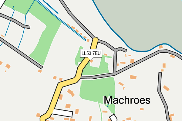 LL53 7EU map - OS OpenMap – Local (Ordnance Survey)