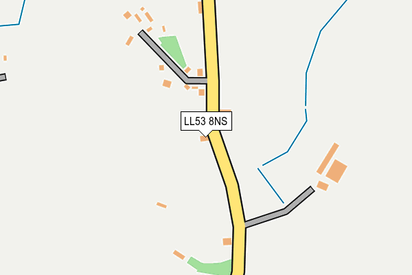 LL53 8NS map - OS OpenMap – Local (Ordnance Survey)