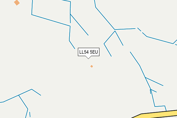 LL54 5EU map - OS OpenMap – Local (Ordnance Survey)