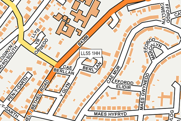 Map of MISS BELA LTD at local scale