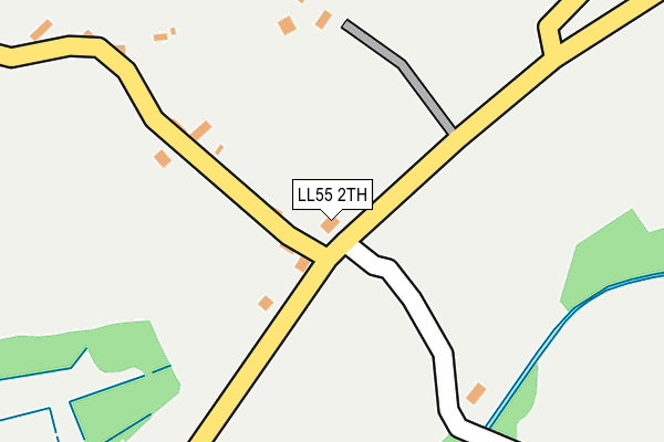 LL55 2TH map - OS OpenMap – Local (Ordnance Survey)