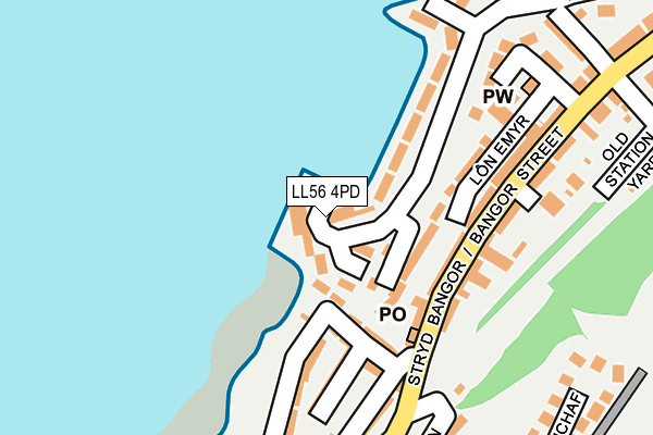 Map of TREGWYLAN MANAGEMENT LIMITED at local scale