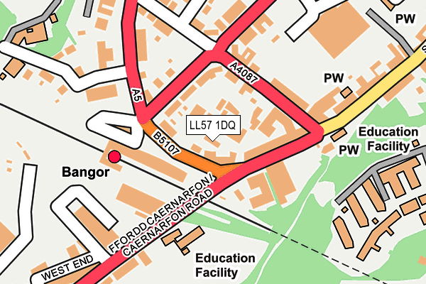 Map of LUI DEVELOPMENTS LIMITED at local scale