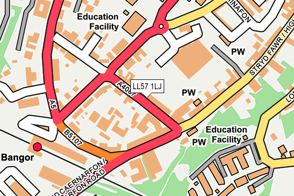 Map of PH BRICKWORK AND GROUNDWORKS LIMITED at local scale