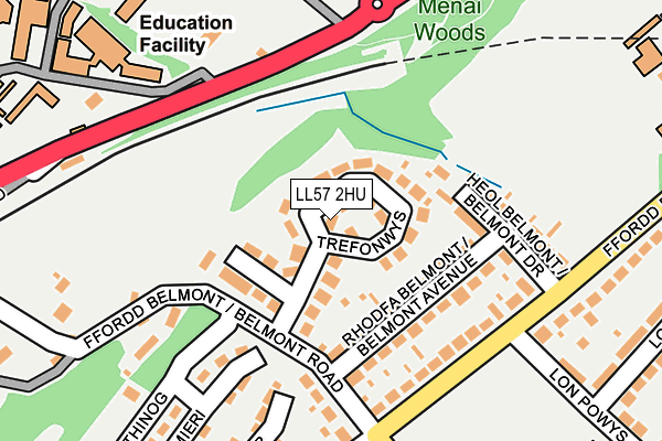 Map of CIWB LTD at local scale