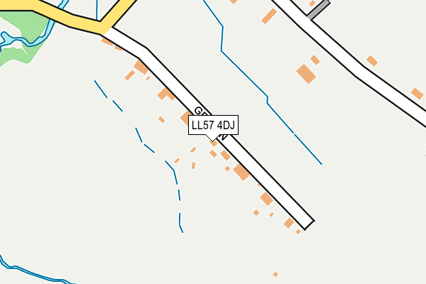 LL57 4DJ map - OS OpenMap – Local (Ordnance Survey)