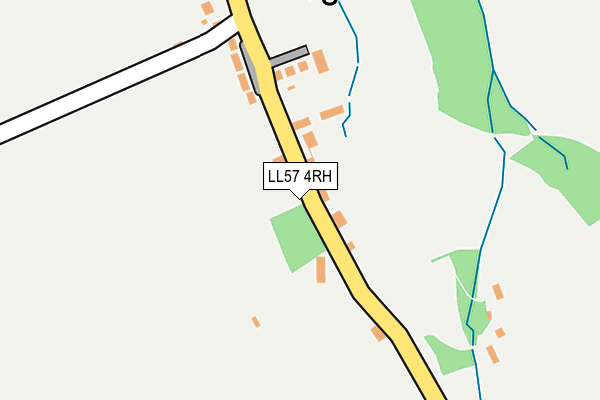 LL57 4RH map - OS OpenMap – Local (Ordnance Survey)
