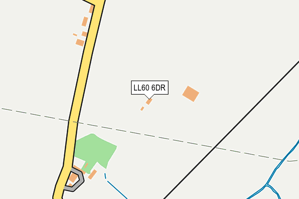 LL60 6DR map - OS OpenMap – Local (Ordnance Survey)