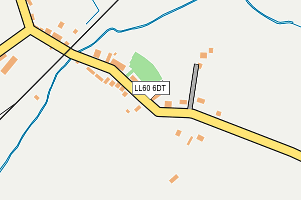 LL60 6DT map - OS OpenMap – Local (Ordnance Survey)