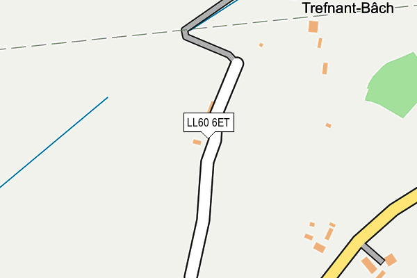 LL60 6ET map - OS OpenMap – Local (Ordnance Survey)