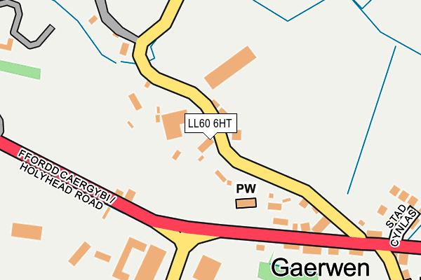LL60 6HT map - OS OpenMap – Local (Ordnance Survey)