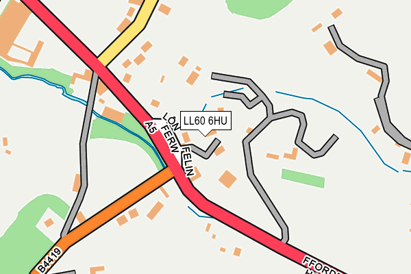 LL60 6HU map - OS OpenMap – Local (Ordnance Survey)