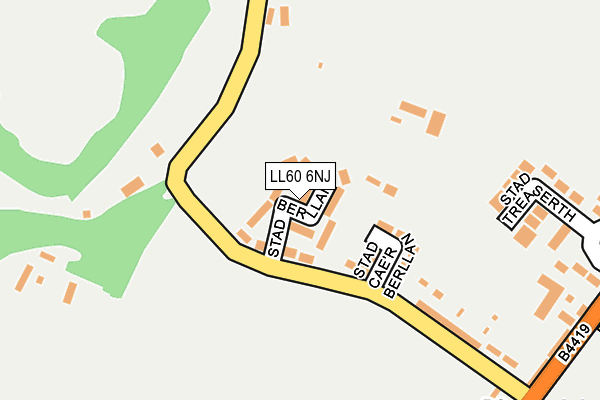 LL60 6NJ map - OS OpenMap – Local (Ordnance Survey)