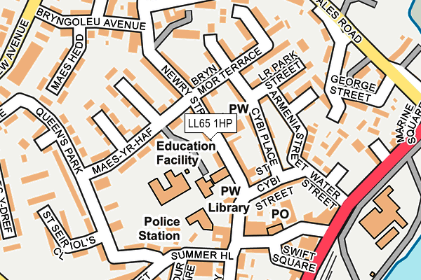 Map of NEWRY STORE LTD at local scale