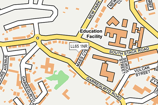 LL65 1NR map - OS OpenMap – Local (Ordnance Survey)