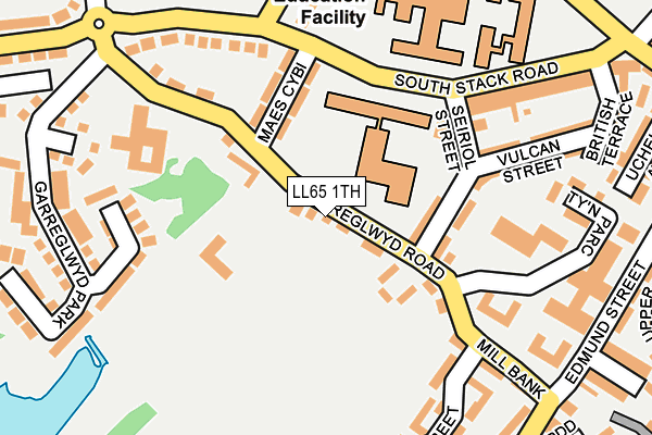 LL65 1TH map - OS OpenMap – Local (Ordnance Survey)