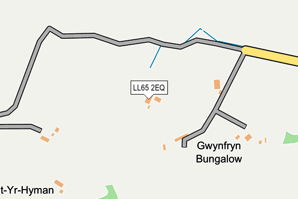 LL65 2EQ map - OS OpenMap – Local (Ordnance Survey)