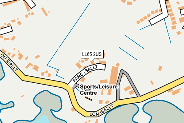 LL65 2US map - OS OpenMap – Local (Ordnance Survey)