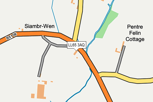 LL65 3AQ map - OS OpenMap – Local (Ordnance Survey)
