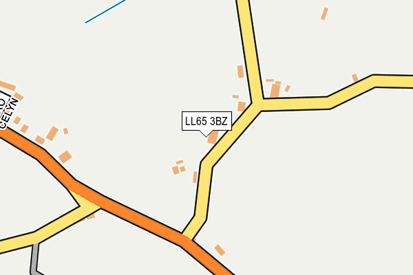 LL65 3BZ map - OS OpenMap – Local (Ordnance Survey)