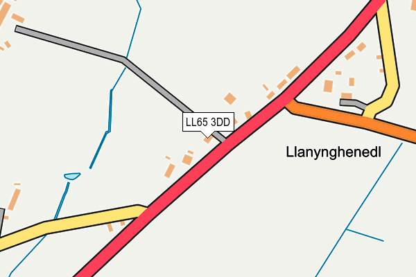 LL65 3DD map - OS OpenMap – Local (Ordnance Survey)