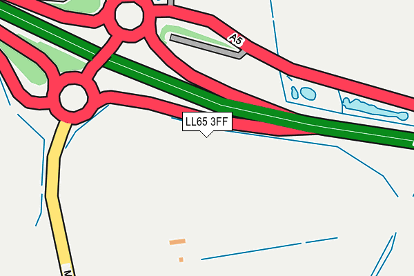 LL65 3FF map - OS OpenMap – Local (Ordnance Survey)