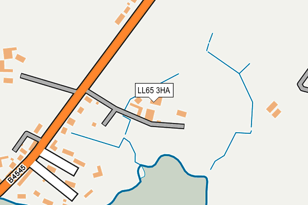 LL65 3HA map - OS OpenMap – Local (Ordnance Survey)