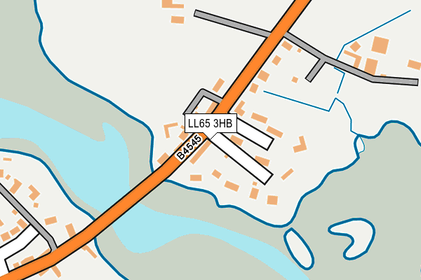 LL65 3HB map - OS OpenMap – Local (Ordnance Survey)