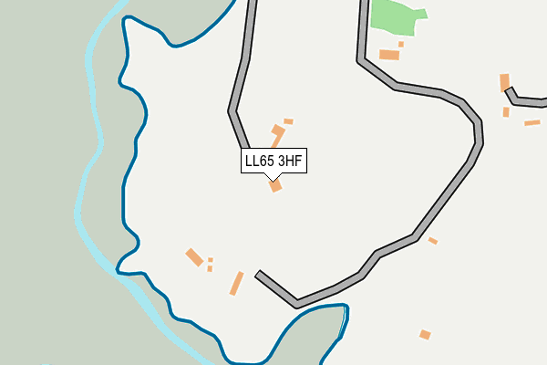 LL65 3HF map - OS OpenMap – Local (Ordnance Survey)