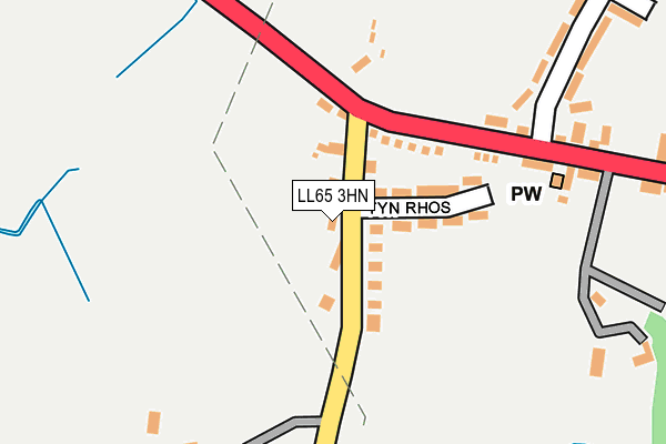 LL65 3HN map - OS OpenMap – Local (Ordnance Survey)