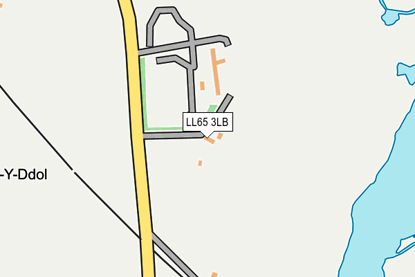 LL65 3LB map - OS OpenMap – Local (Ordnance Survey)