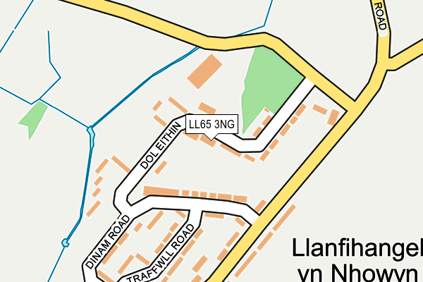 LL65 3NG map - OS OpenMap – Local (Ordnance Survey)