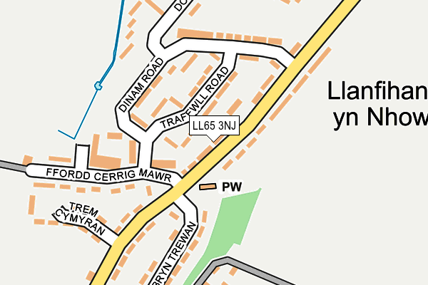 LL65 3NJ map - OS OpenMap – Local (Ordnance Survey)
