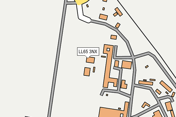 LL65 3NX map - OS OpenMap – Local (Ordnance Survey)