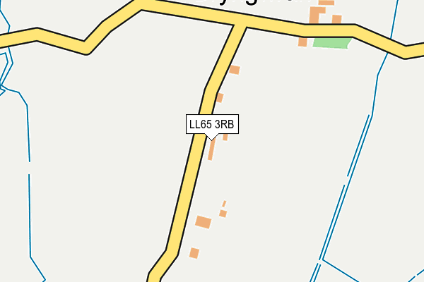 LL65 3RB map - OS OpenMap – Local (Ordnance Survey)
