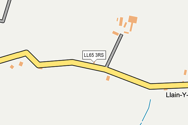 LL65 3RS map - OS OpenMap – Local (Ordnance Survey)