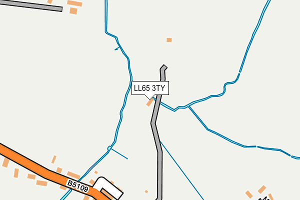 LL65 3TY map - OS OpenMap – Local (Ordnance Survey)