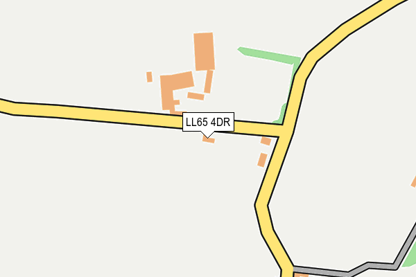 LL65 4DR map - OS OpenMap – Local (Ordnance Survey)