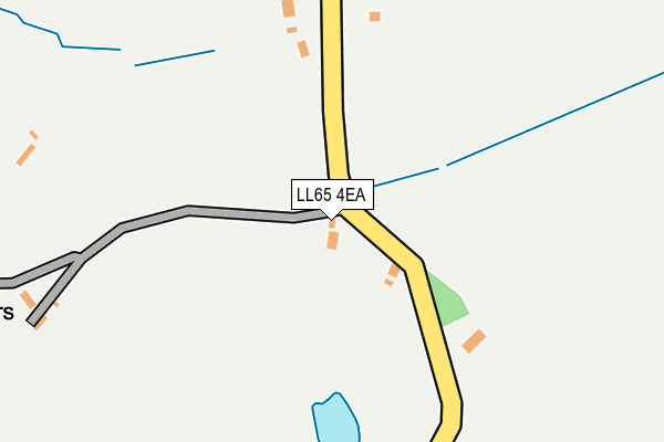 LL65 4EA map - OS OpenMap – Local (Ordnance Survey)