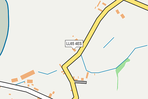 LL65 4ES map - OS OpenMap – Local (Ordnance Survey)