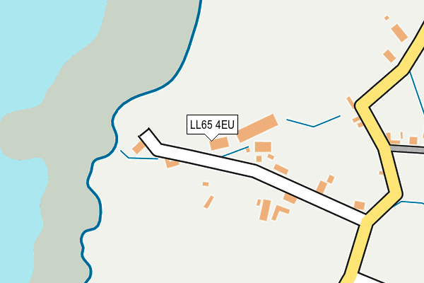 LL65 4EU map - OS OpenMap – Local (Ordnance Survey)