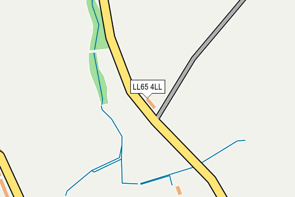 LL65 4LL map - OS OpenMap – Local (Ordnance Survey)
