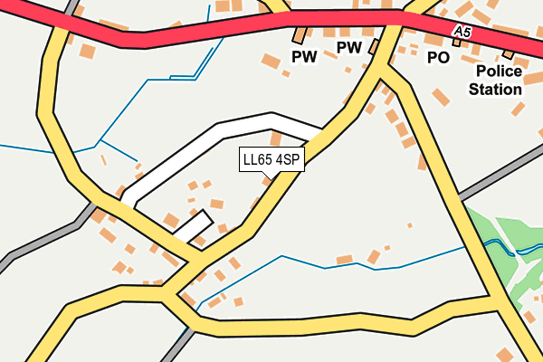 LL65 4SP map - OS OpenMap – Local (Ordnance Survey)